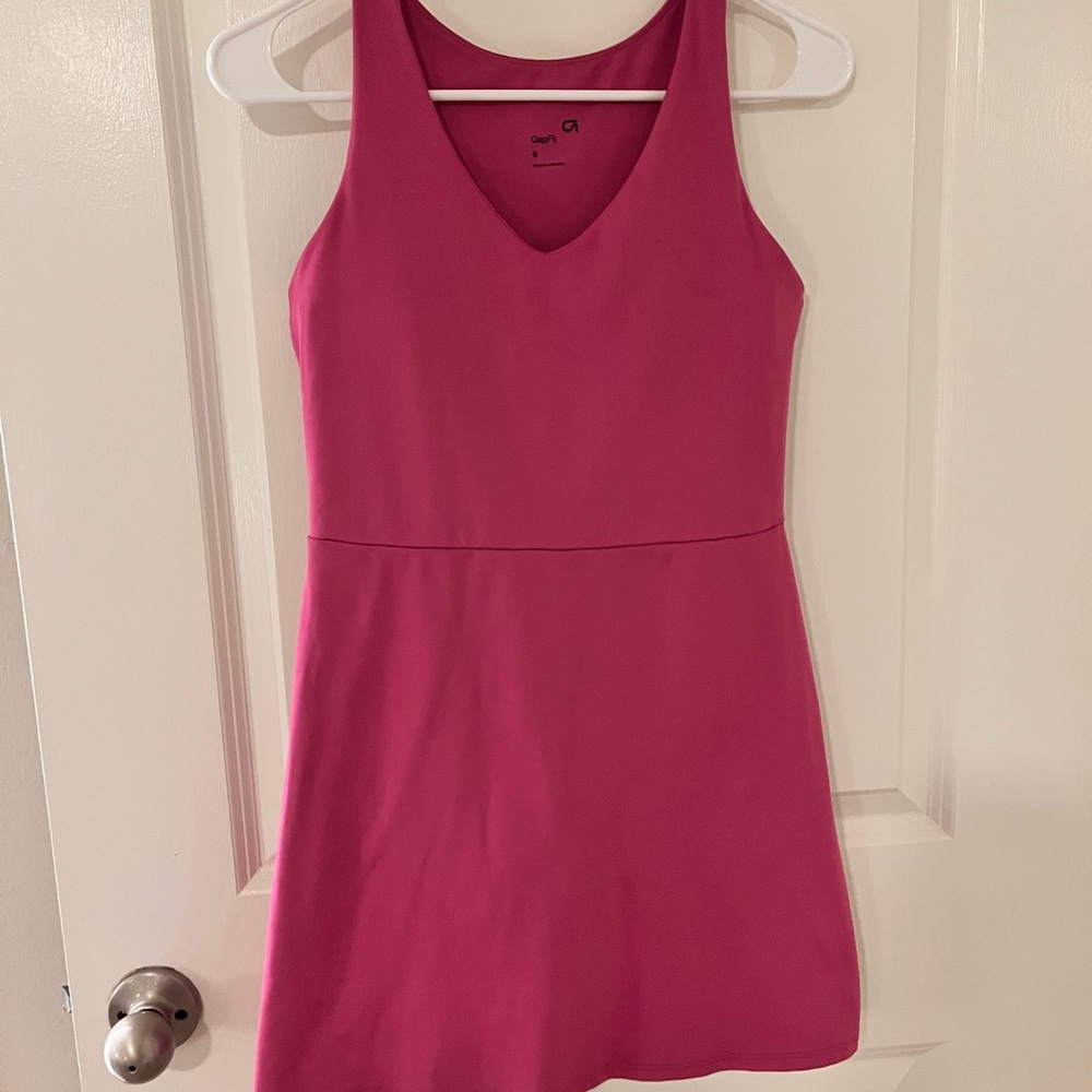 GapFit Pink Sleeveless Exercise Dress